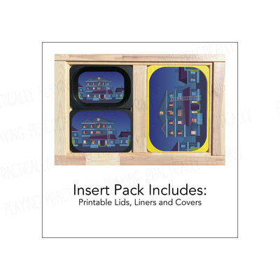 Fire Fighting Printable Inserts and PlayBoards