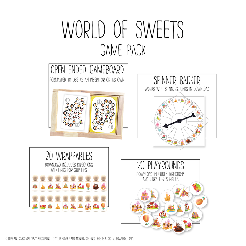 World of Sweets Game Pack