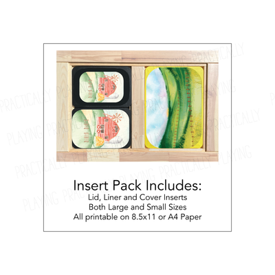 Watercolor Farm Printable Insert Pack