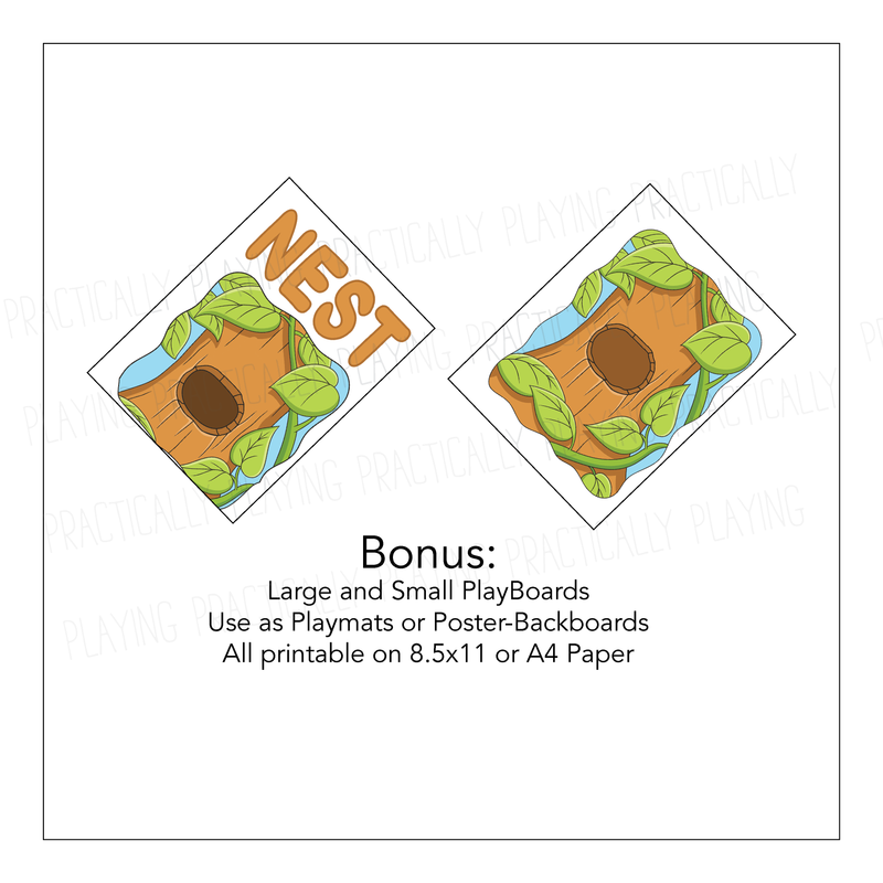 Squirrel Adventures Printable Insert Pack