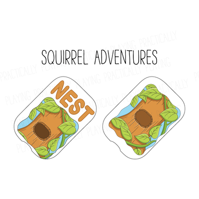 Squirrel Adventures Printable Insert Pack