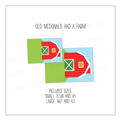 Old MacDonald's Farm Poster Pack