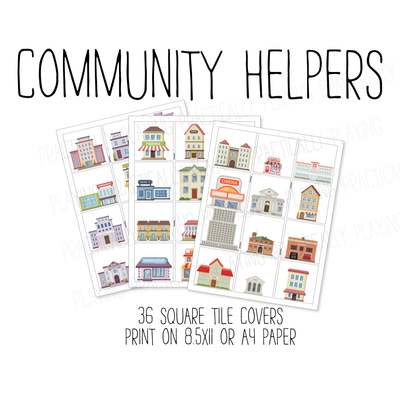 Community Helpers and Village Constructable