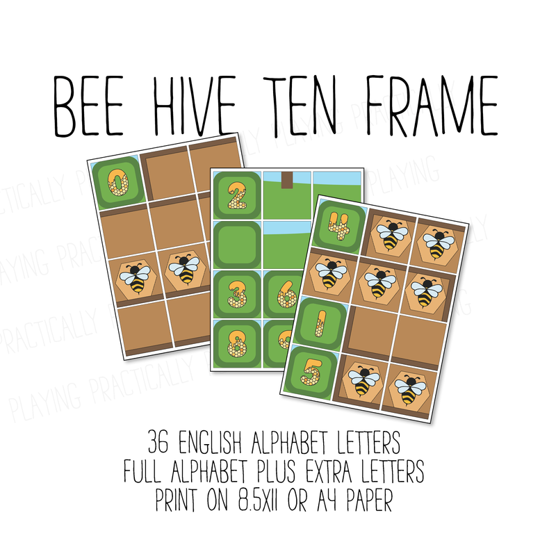 Bee Hive Ten Frame Constructable