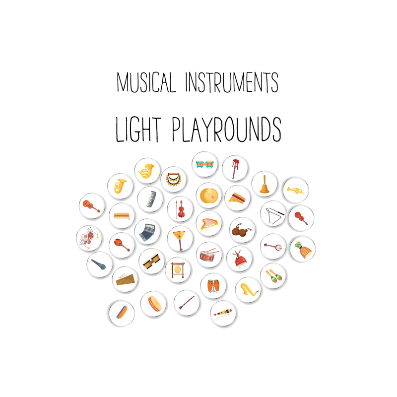 36 Pack Musical Instrument Light PlayRound Pack
