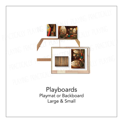 Autumn Gnome Homes Inserts and PlayBoards