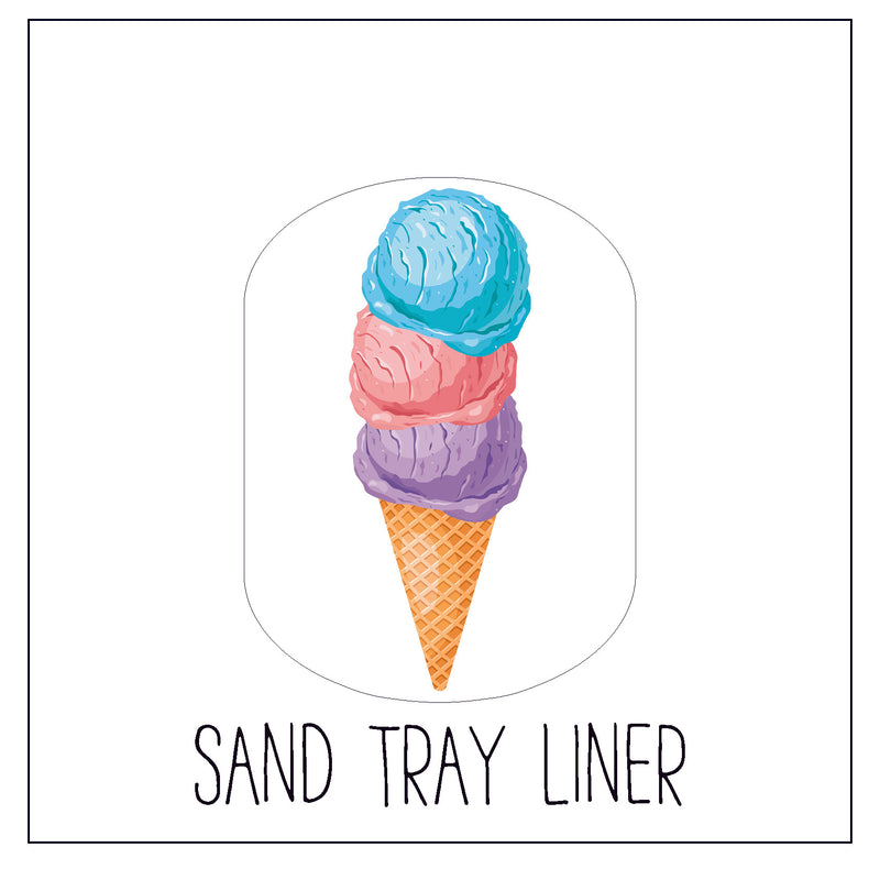 Ice Cream Sand/Water Tray