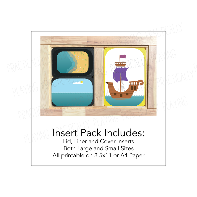 Sea Stories Printable Insert Pack