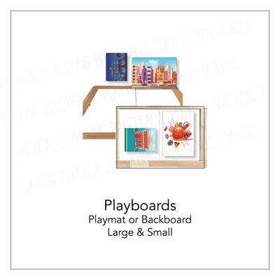Fire Fighting Printable Inserts and PlayBoards