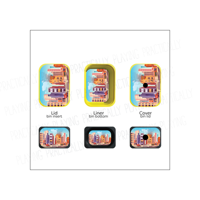 Fire Fighting Printable Inserts and PlayBoards