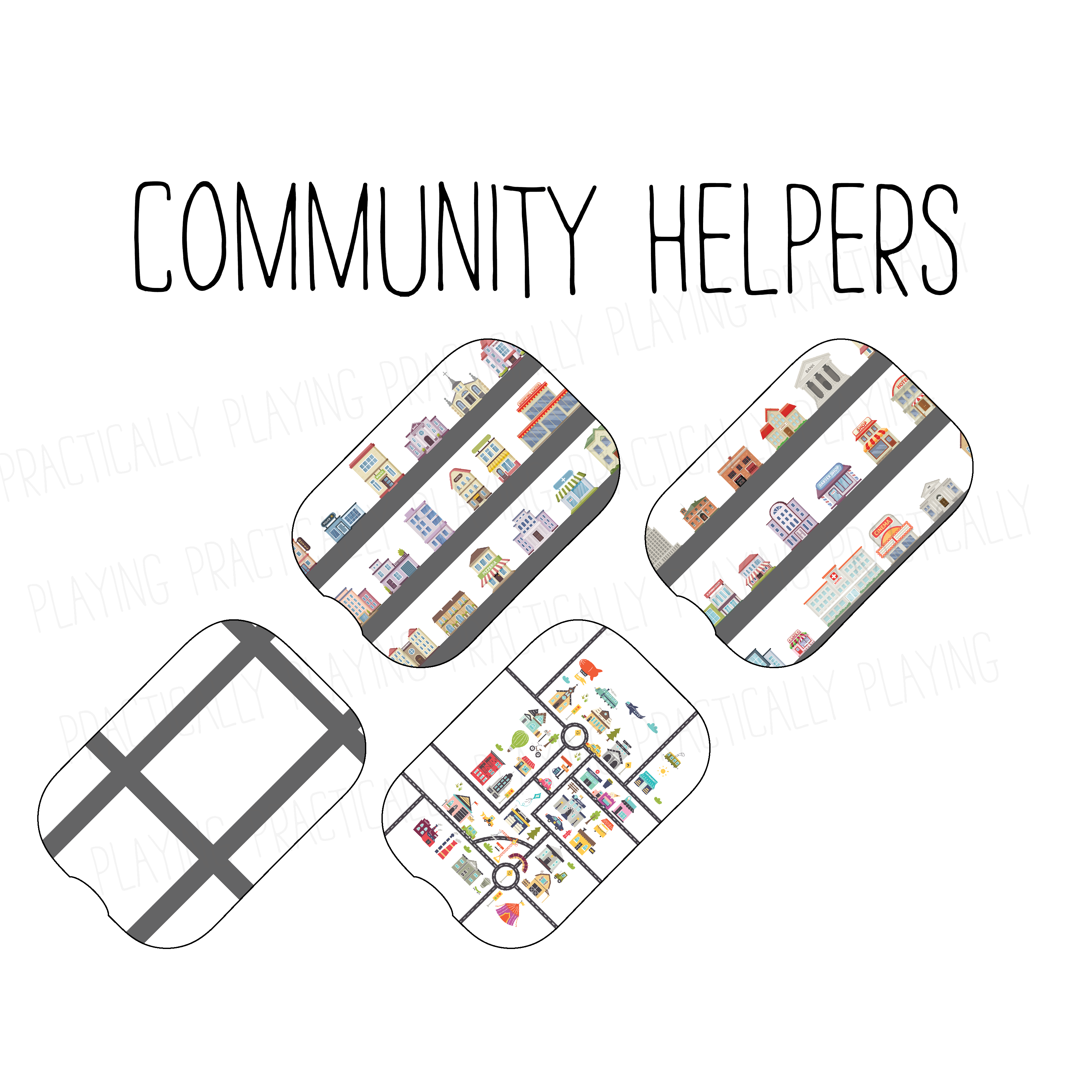 Community Helper In Store Community Helpers and Village Inserts and PlayBoards – Practically Playing