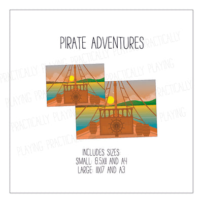 Pirate Adventures Sand/Water Tray