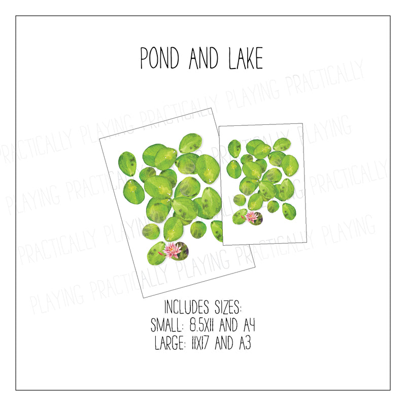 Ponds and Lakes Poster Pack