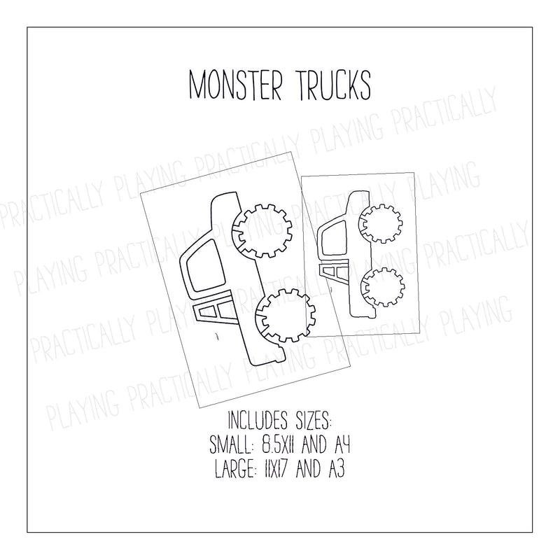 Monster Trucks Poster Pack
