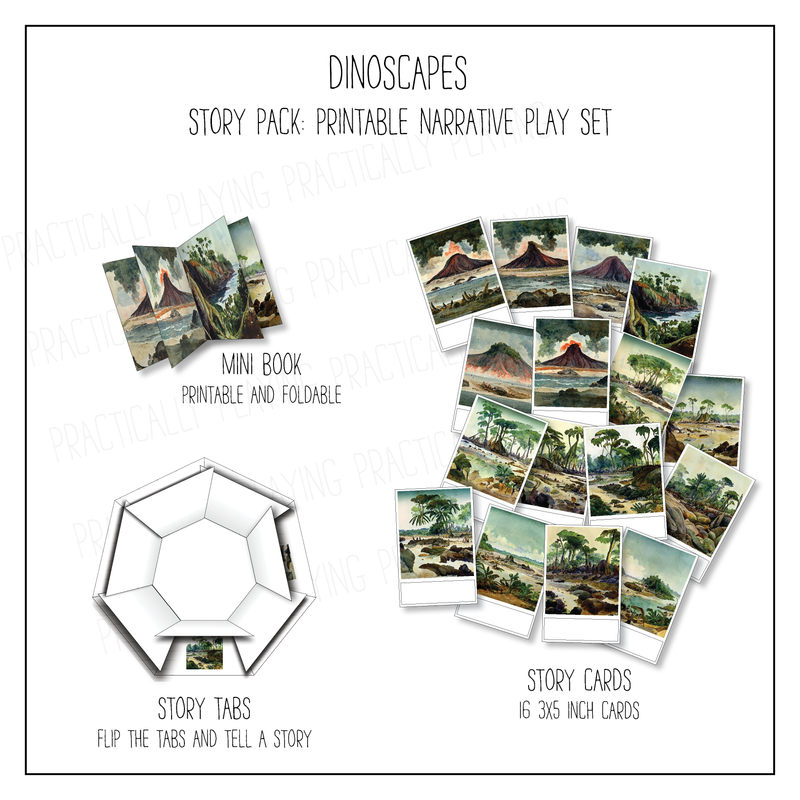 Dinoscapes Story Pack