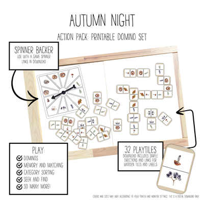 Autumn Night Domino Game Pack (VIP EXCLUSIVE!)