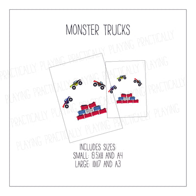 Monster Trucks Poster Pack
