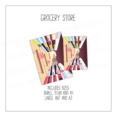 Grocery Store Poster Pack