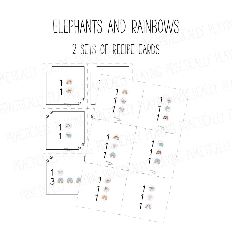 Elephant and Rainbows PlayRound Mega Pack