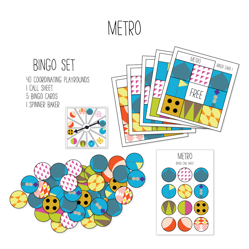 Metropolis Bingo Game Pack
