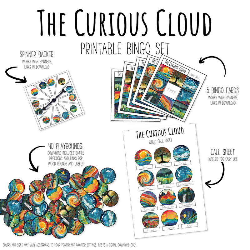 Curious Cloud Game Essentials Pack- PRINT AND CUT