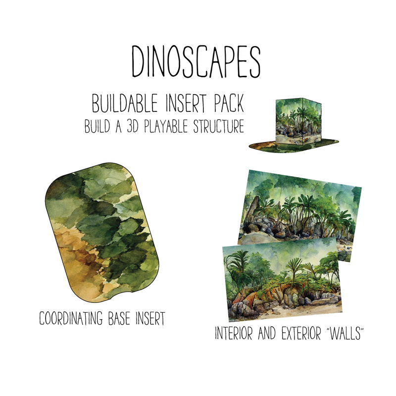Dinoscapes Buildable Insert Pack