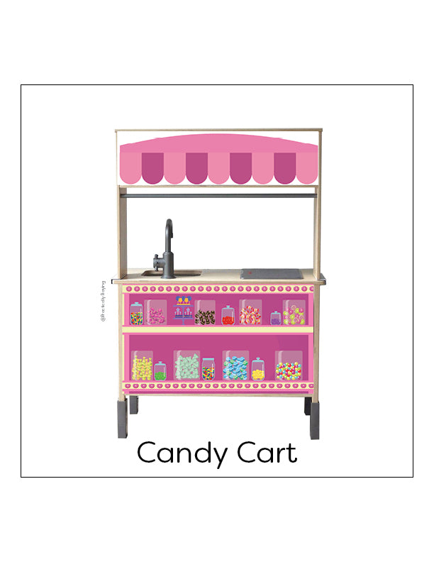 Candy Cart Kitchen Insert