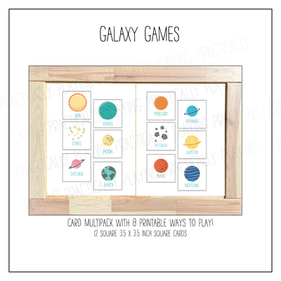 Galaxy Games Card Pack & Print and Fold Box