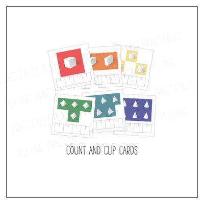 3D Shapes Card Pack with Labeled Cards & Print and Fold Box