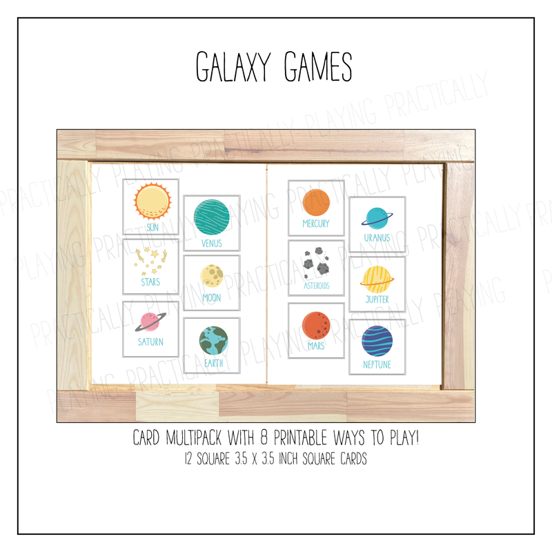 Galaxy Games Card Pack & Print and Fold Box