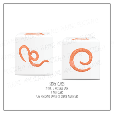 Worms Card Pack & Print and Fold Box