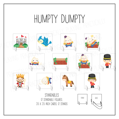 Humpty Dumpty Card Pack & Print and Fold Box