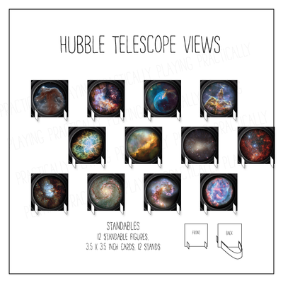 Hubble Space Telescope Card Pack & Print and Fold Box