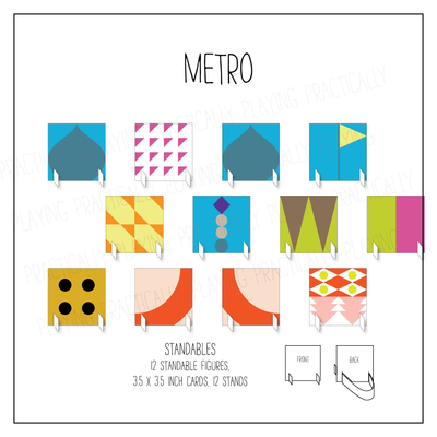 Metropolis Card Pack & Print and Fold Box