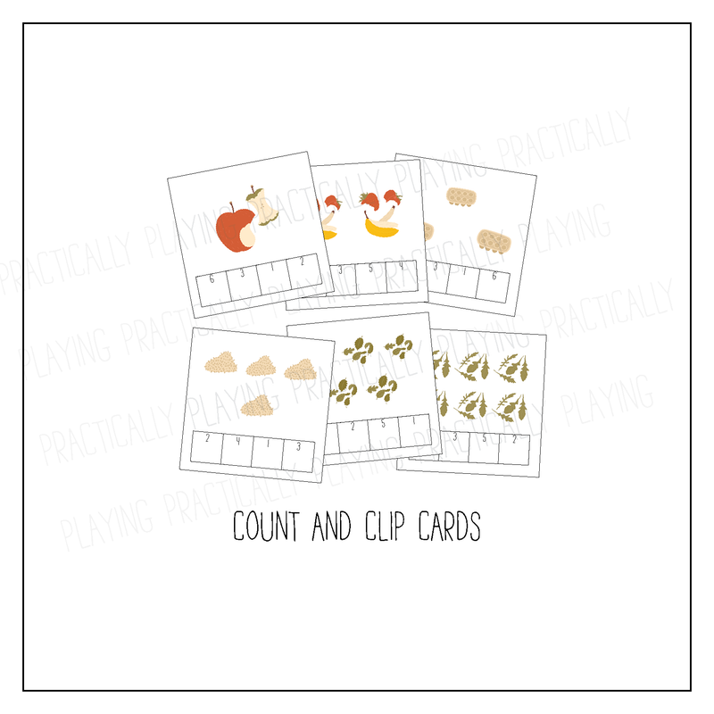 Worm Food Card Pack & Print and Fold Box