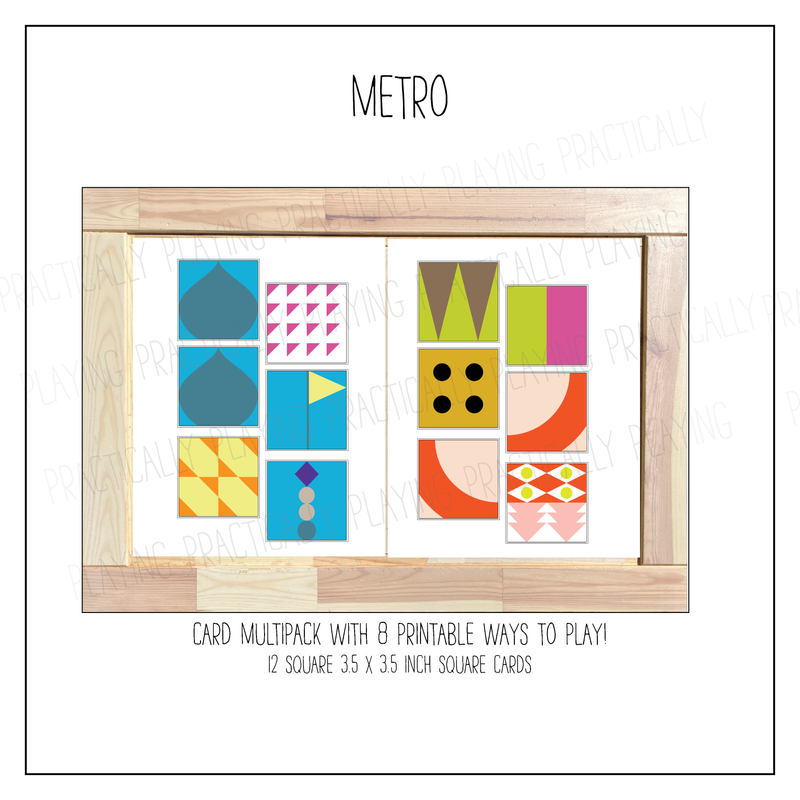 Metropolis Card Pack & Print and Fold Box