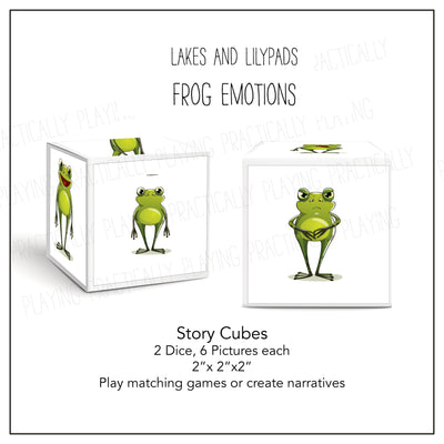Frog Emotions Card Pack