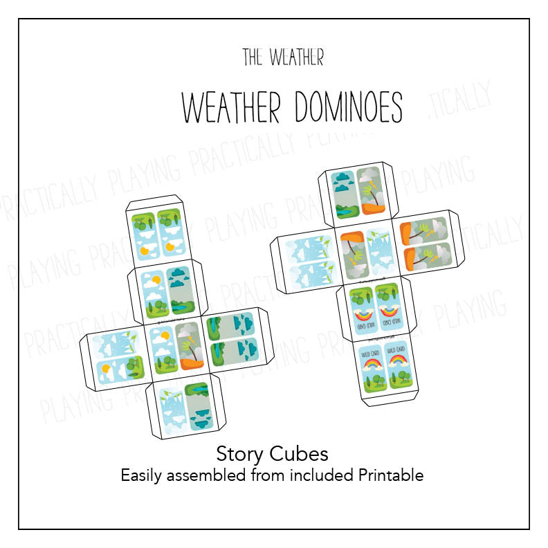 Weather Dominos, plus Cards and Cubes