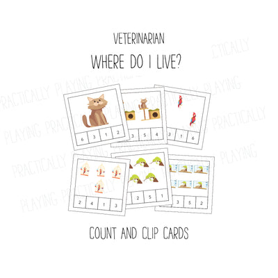 Vet Card Pack - Where do I live?