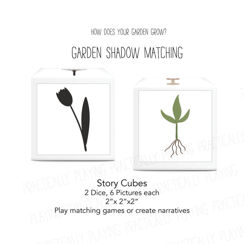 Gardening Card Pack - Shadow Matching