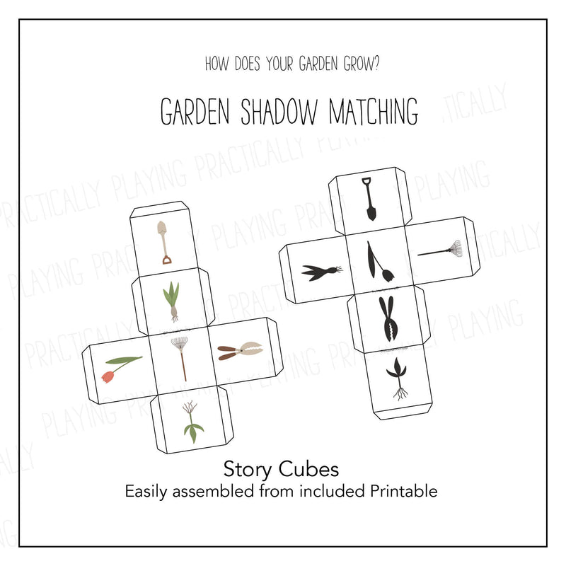Gardening Card Pack - Shadow Matching
