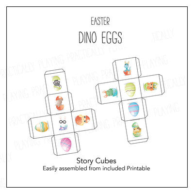 Dinosaur Eggs Easter Card Pack 2