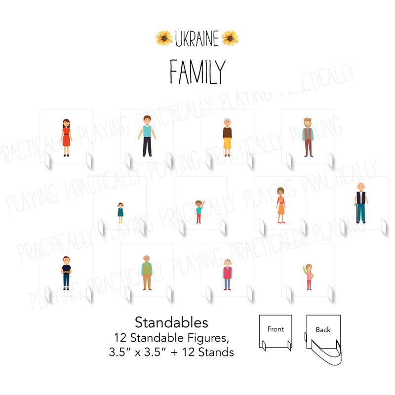 Ukraine- Family Cards MegaPack