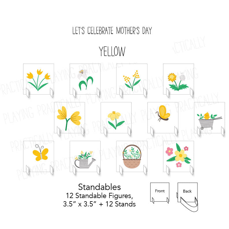 Yellow Mothers Day Card Pack