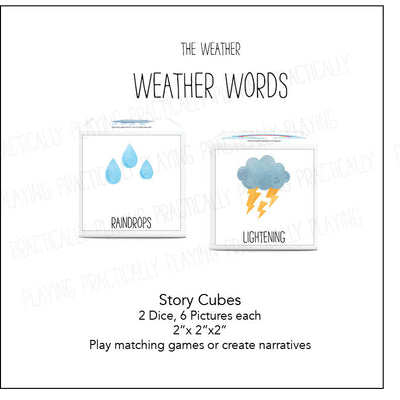 Weather Words Card Pack