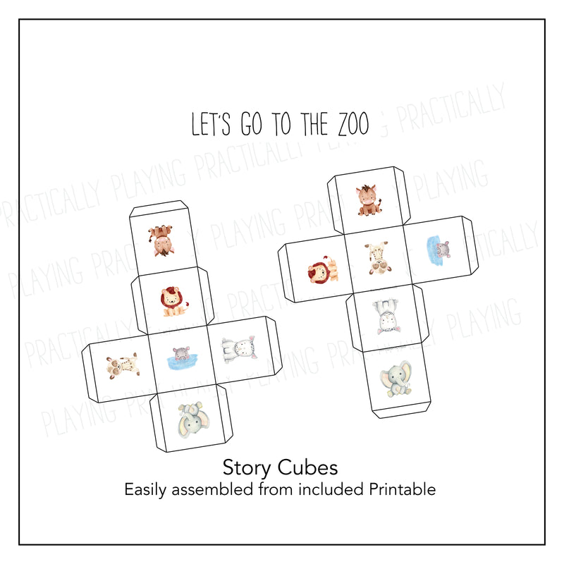 Baby Zoo Animals Mega Card Pack