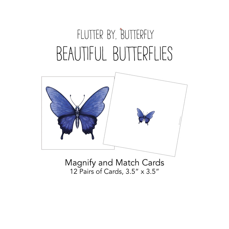Flutter By, Butterfly Card Pack 3