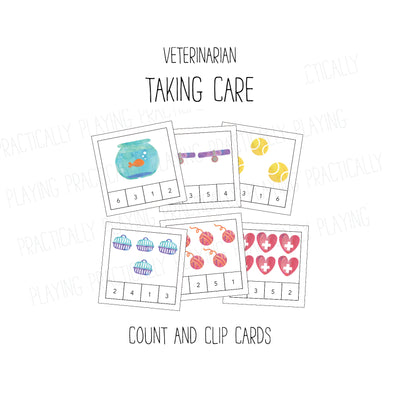 Vet Card Pack - Taking Care