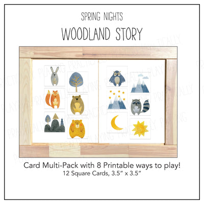 Spring Nights Card Pack, Woodland Story