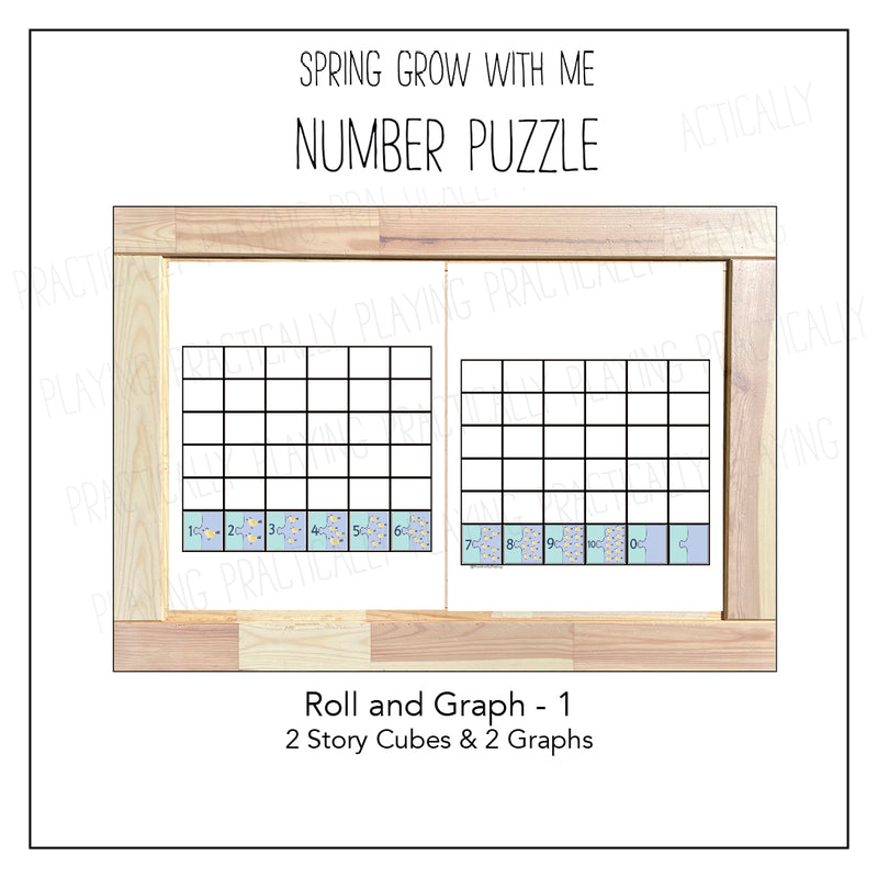 Spring Grow with Me Card Pack: Number Puzzle